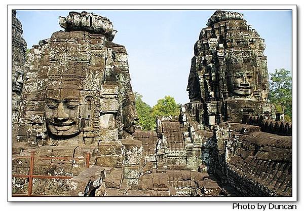 巴戎廟Bayon--微笑之林