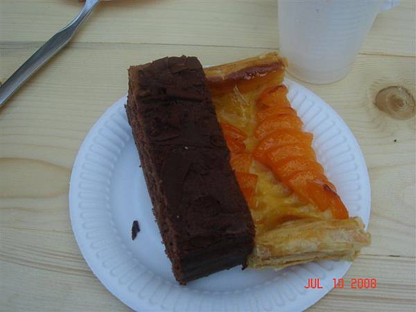 gateau dans un fete