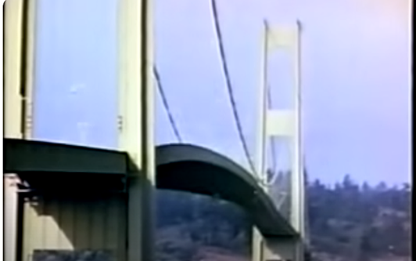 自然頻率、共振頻率，橋梁倒塌