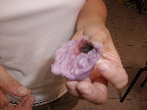 紫地瓜饅頭