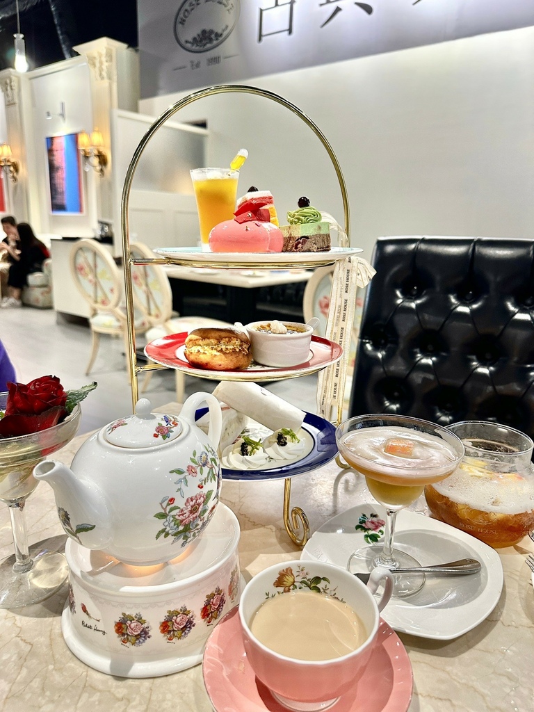 ♡ ིྀ ║貴婦般下午茶推薦｜台中美術館附近美食｜英式風格好