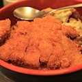 豬排蓋飯$100