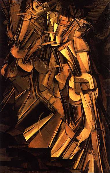 Duchamp-Nude Descending a Staircase, No. 2.jpg