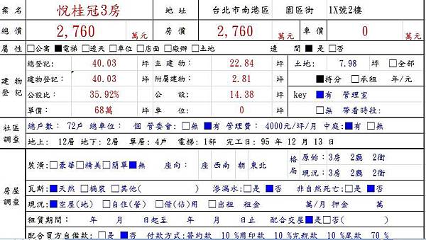 南港 悅桂冠 1X號2樓