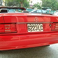 【易特商務網 】1993年BENZ R 129 300SL(紅色)廣告拍片古董車出租)