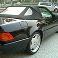 【易特商務網】1993年 BENZ  R129 300SL 雙門敞篷跑車黑色金龜車古董車出租