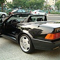 【易特商務網】1993年 BENZ  R129 300SL 雙門敞篷跑車黑色金龜車古董車出租