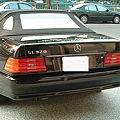 【易特商務網】1993年 BENZ  R129 300SL 雙門敞篷跑車黑色金龜車古董車出租