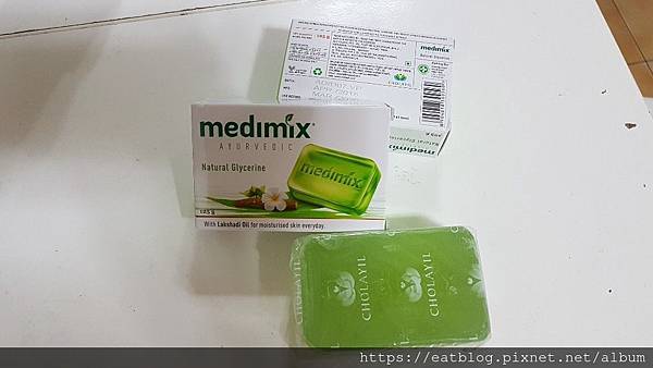 中乾性膚質。手工皂。medimix印度香皂。