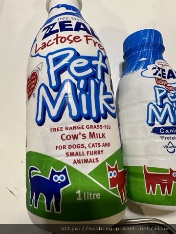 狗毛孩食物★ZEAL真致紐西蘭犬貓專用鮮乳｜不含乳糖、專用牛