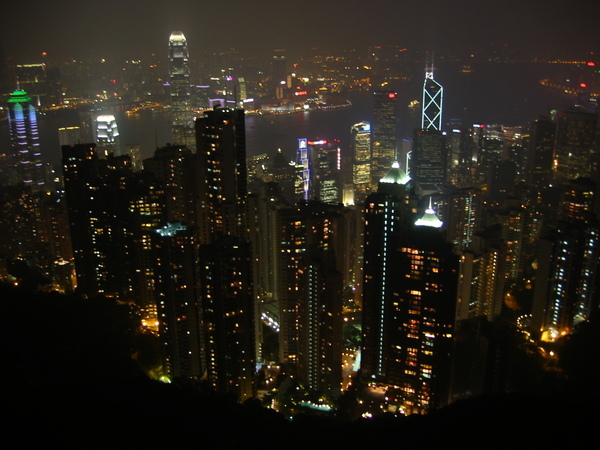 山頂夜景