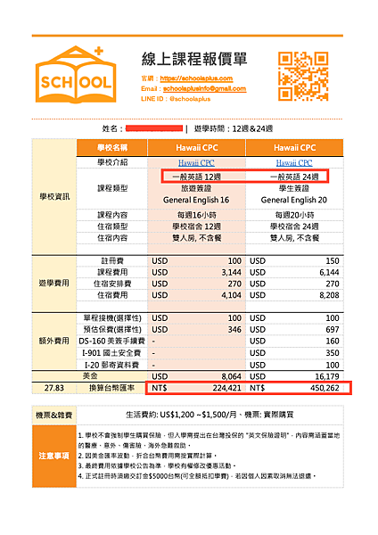 夏威夷遊學心得school a+遊學代辦推薦語言學校評價高CPC