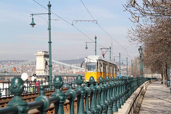 我最愛的路面電車很有歐洲的風格