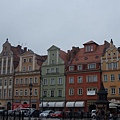Wroclaw old town~一樣也是非常colorful