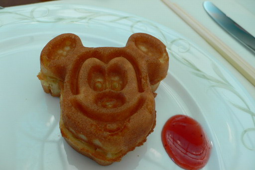 mickey waffle