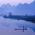 Li River at Dawn Guilin Yangshou China.jpg