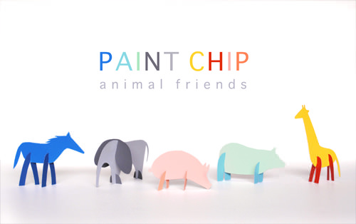 PaintChipAnimalFriends01 PaintChipAnimalFriends01