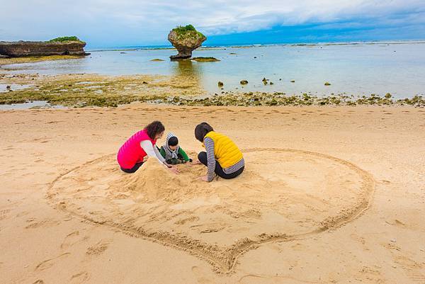 【 沖繩。秘境】TOGUCHI BEACH 渡具知ビーチ &