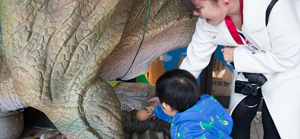 【 沖繩。景點】沖繩版本~原亞熱帶之森侏儸紀公園，Dino恐