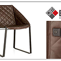 Piet boon kekke chair~B.H餐椅鐵件與皮革搭配~新款上市~專業客製