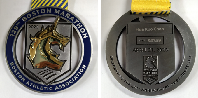 身穿ㄚ拖 讓國旗再次飄揚---記2025波士頓馬拉松 身穿ㄚ拖 讓國旗再次飄揚---記2025波士頓馬拉松