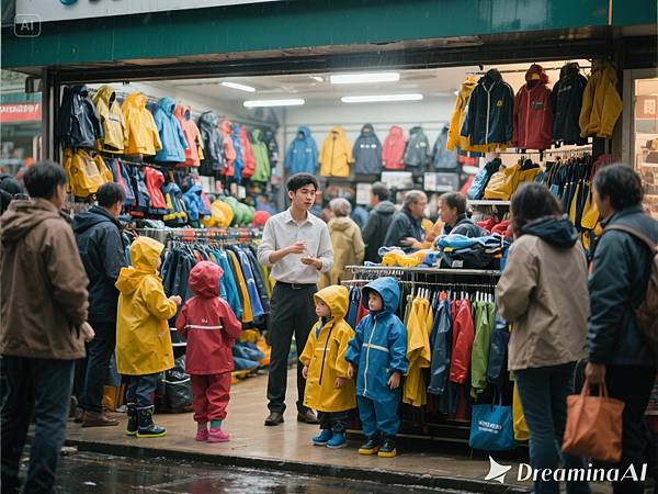 dreamina-2025-10-23-7410-產生一張圖片,一間賣雨具用品的商店,陳列的雨具用品非常多,從兒童到大人的都有,年. dreamina-2025-10-23-7410-產生一張圖片,一間賣雨具用品的商店,陳列的雨具用品非常多,從兒童到大人的都有,年.