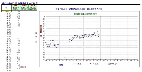 基礎體溫表