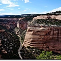 Looking up Ute Canyon 1