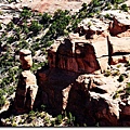 Overlooks Balanced Rock from Distant View