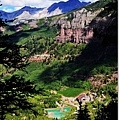 Bridal Veil Falls Trail俯瞰Telluride 1.JPG