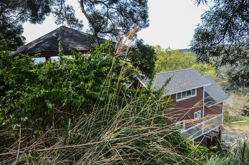 旱窩子山山頂旁建物