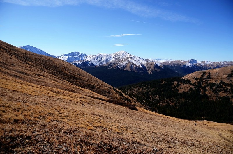 Looking south at mountains from Watrous Gulch trail near 12,326' (1)