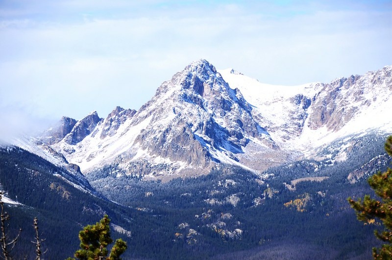 Looking west at East Thorn from Ptarmigan Peak Trail (1)
