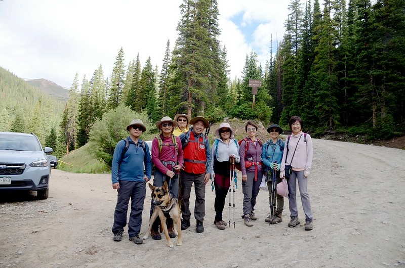 Butler Gulch Trail、Jones Pass Trail intersection (2)