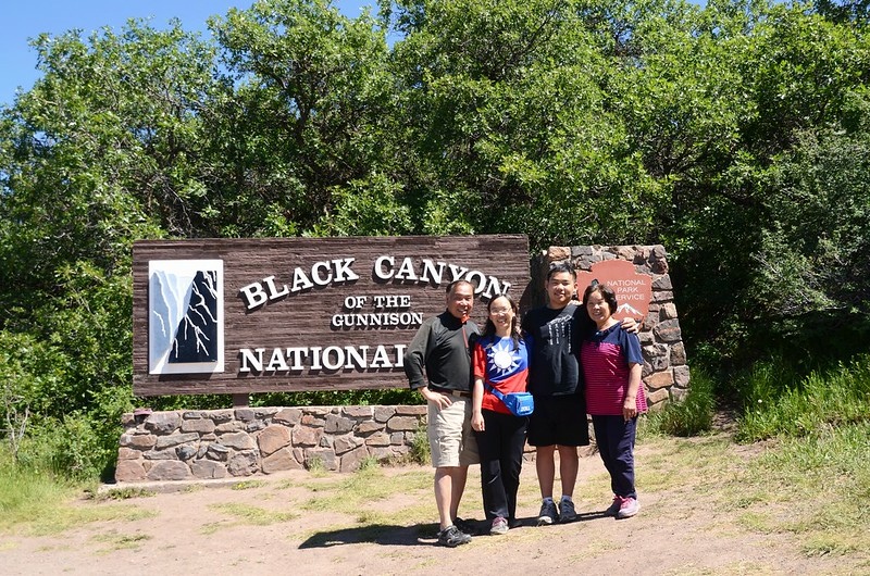 Black Canyon National Park South Rim entrance sign (3)