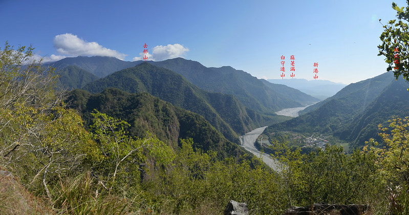 965峰東南稜東北眺群山 1-1