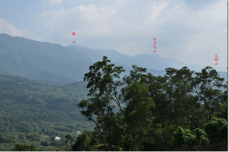 火燒寮山東南眺三腳南山~竹子尖山連稜 2-1