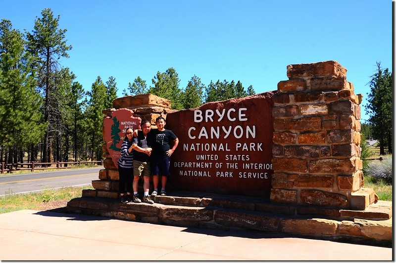 Bryce Canyon National Park sign