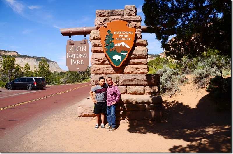 Zion National Park east entrance 1