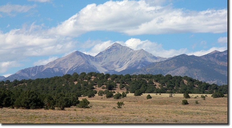 Mount Yale from HWY 285