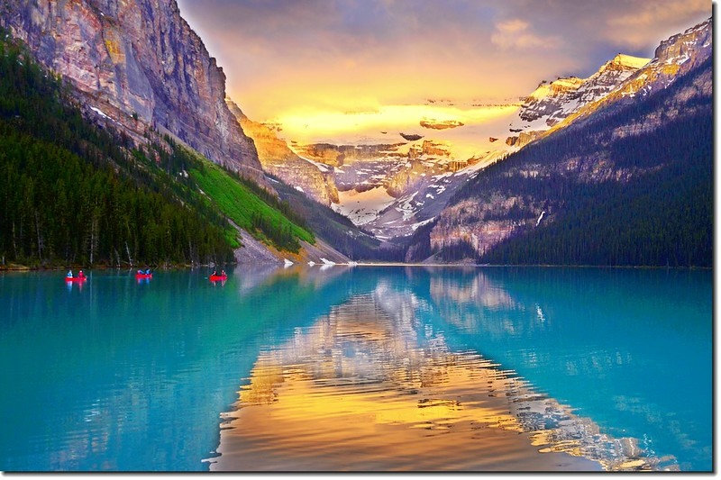 Lake Louise sunrise (4)