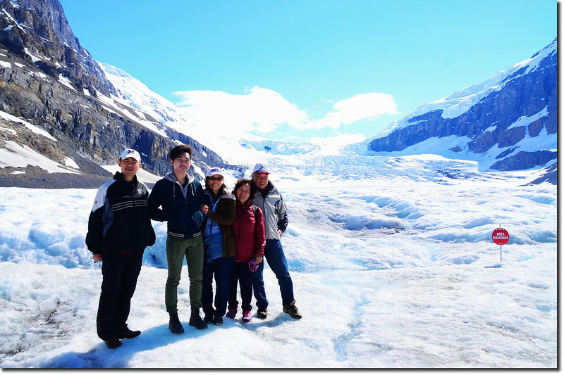On Athabasca Glacier (2)