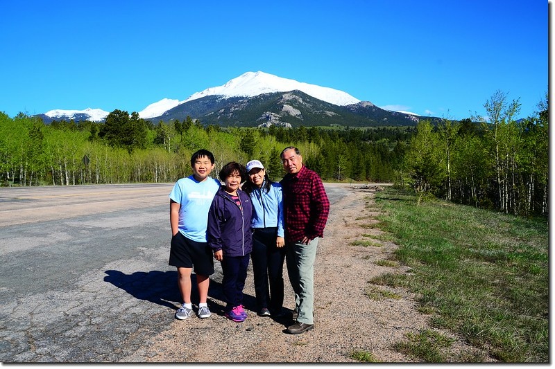 Mt. Meeker from 7 HWY 3