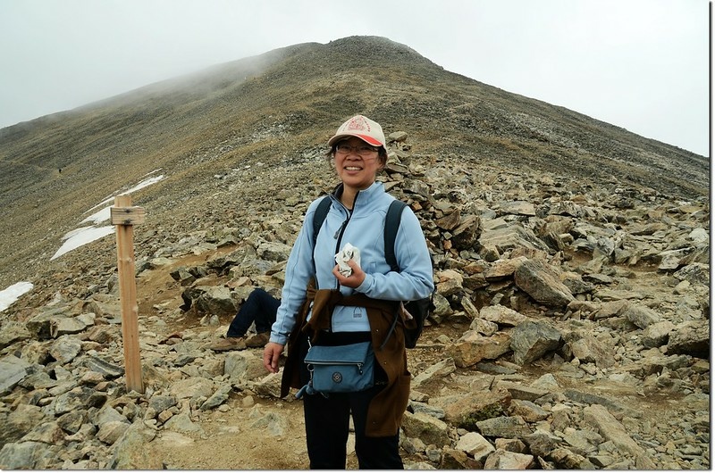 Near the Grays-Torreys saddle