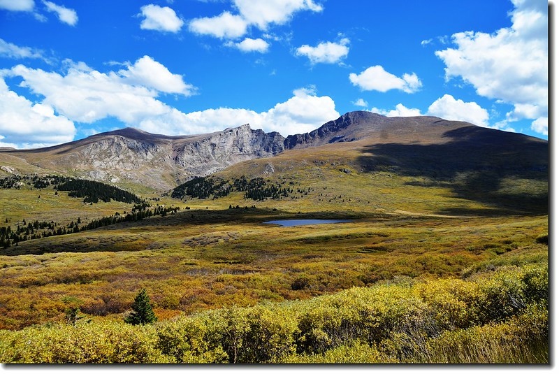 Mount Bierstadt and The Sawtooth from Guanella Pass Trailhead 1