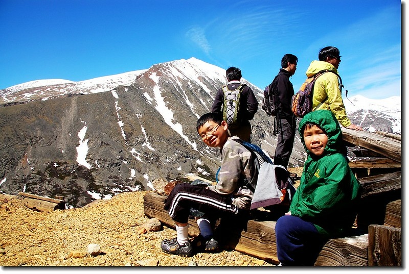 Matthew & Jacob at the mining ruins