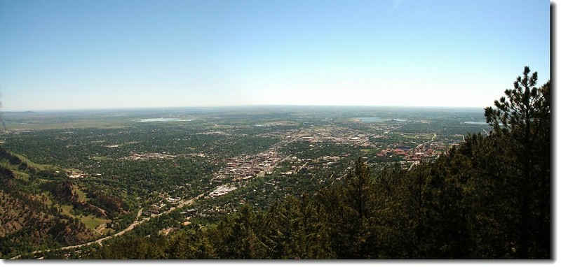 Flagstaff Mountain Overlooks Boulder