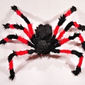 0100 蜘蛛 (紅黑,16.5x8.5x6)$150