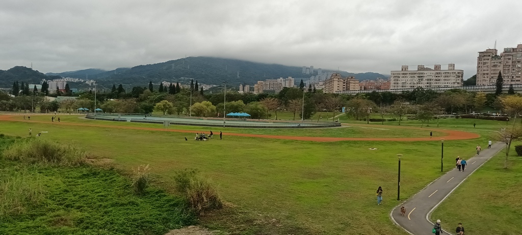 1130222新店陽光運動公園賞櫻花(三)~陽光橋。