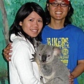 Wildlife Currumbin Sanctuary (36)  終於抱到無尾熊了，輪班的這隻好大好重哦~.JPG